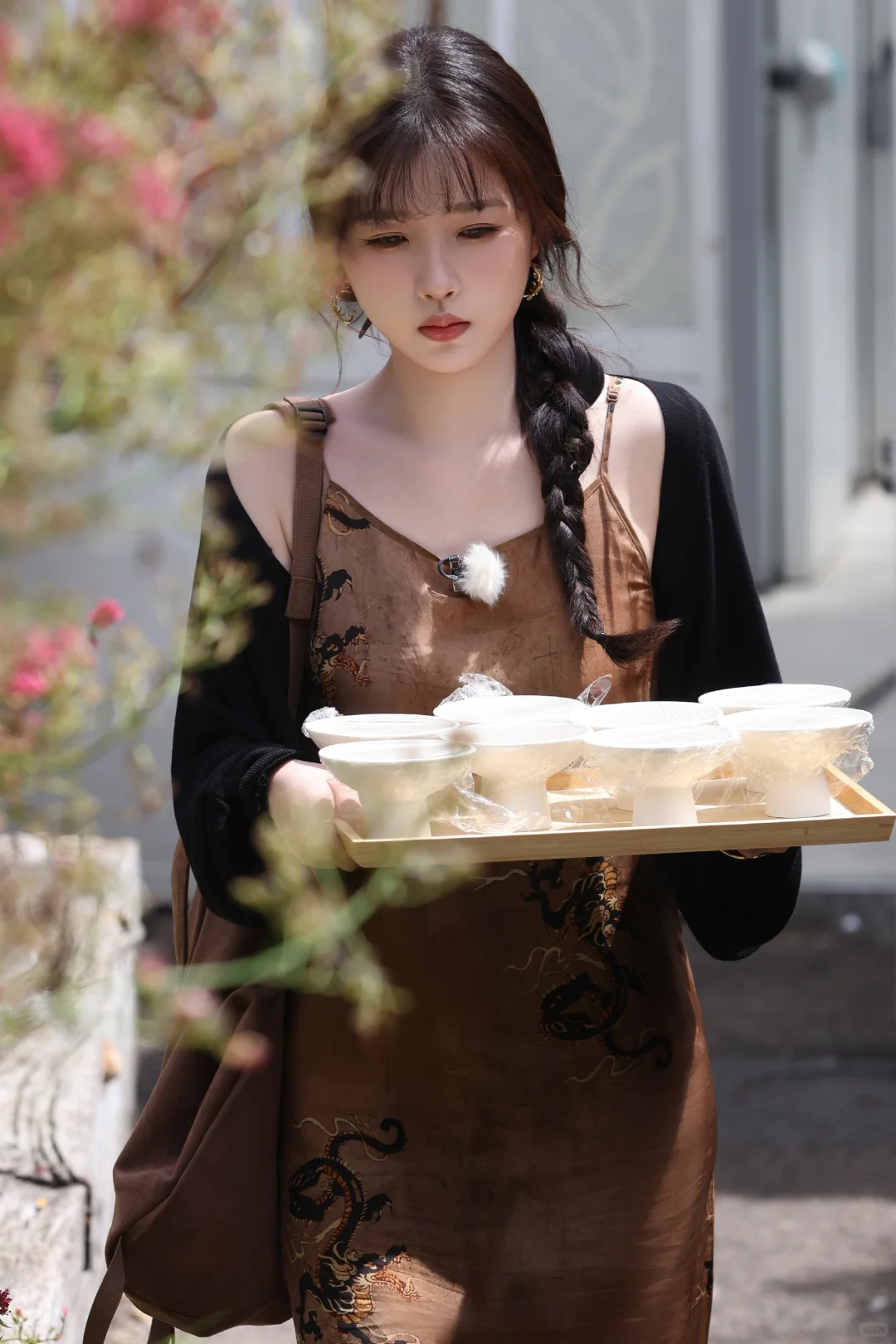 满满的人妻感，家欣太漂亮啦
