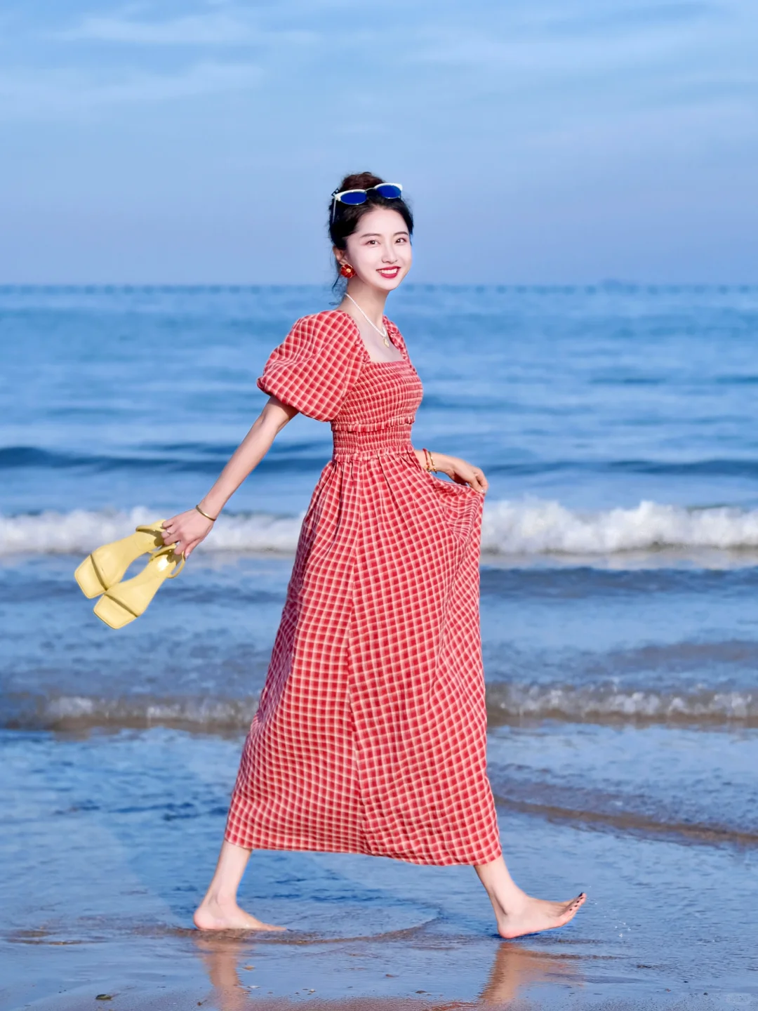 夏日海边ootd♥️这也太好看了吧~