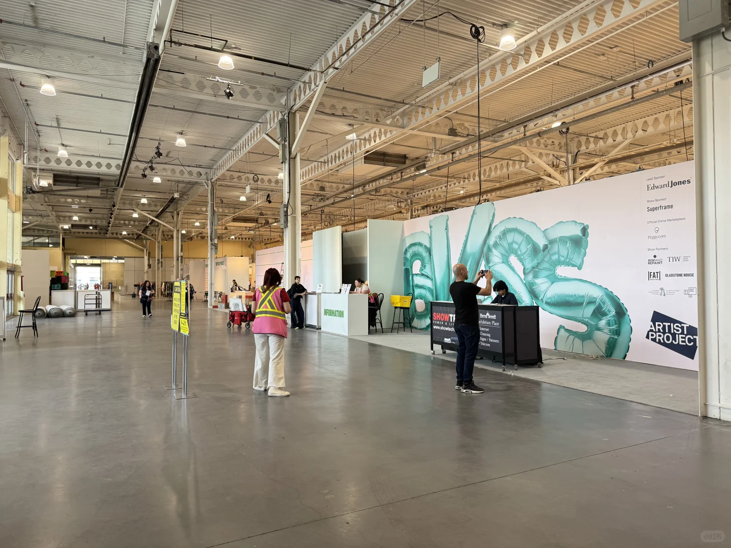 多伦多艺术品交易会Artist Project 布展