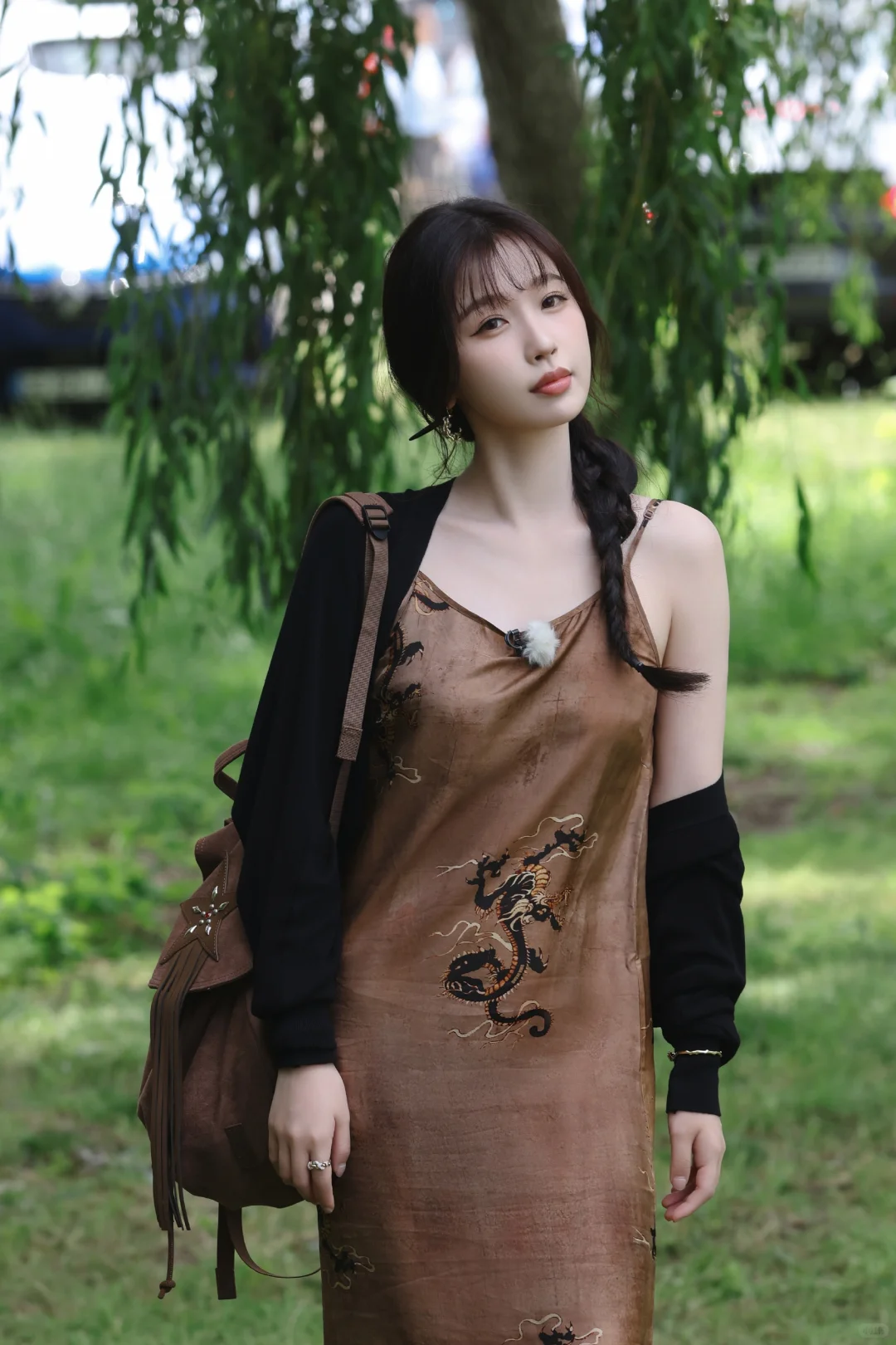 满满的人妻感，家欣太漂亮啦