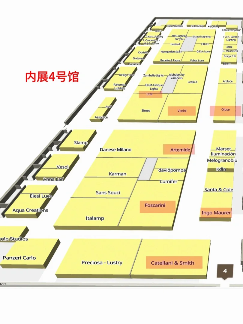 ?2025米兰展 灯具应该看些什么？（附地图