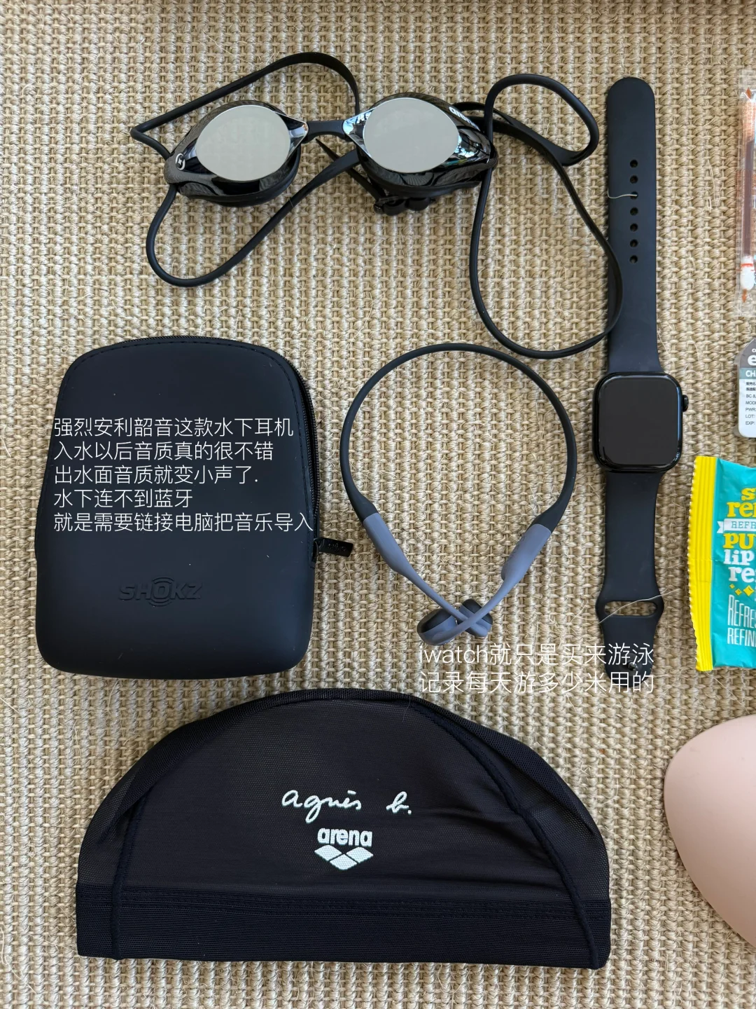 精进以后的游泳包分享