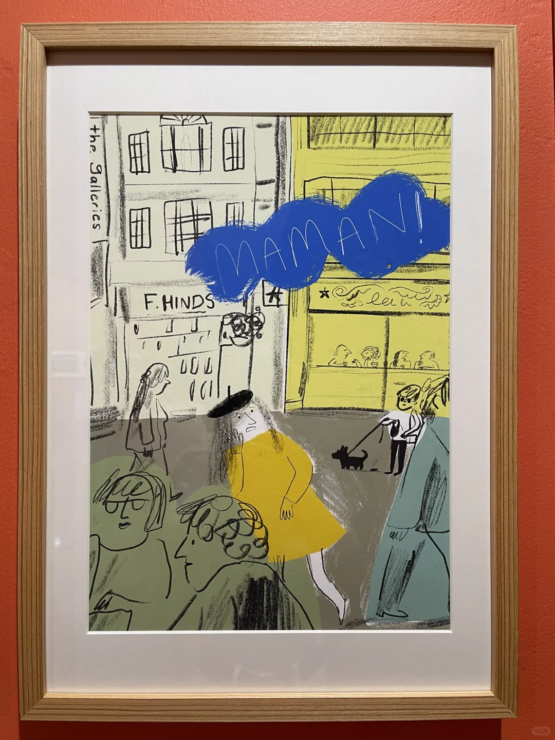 周末和闺蜜来看展
