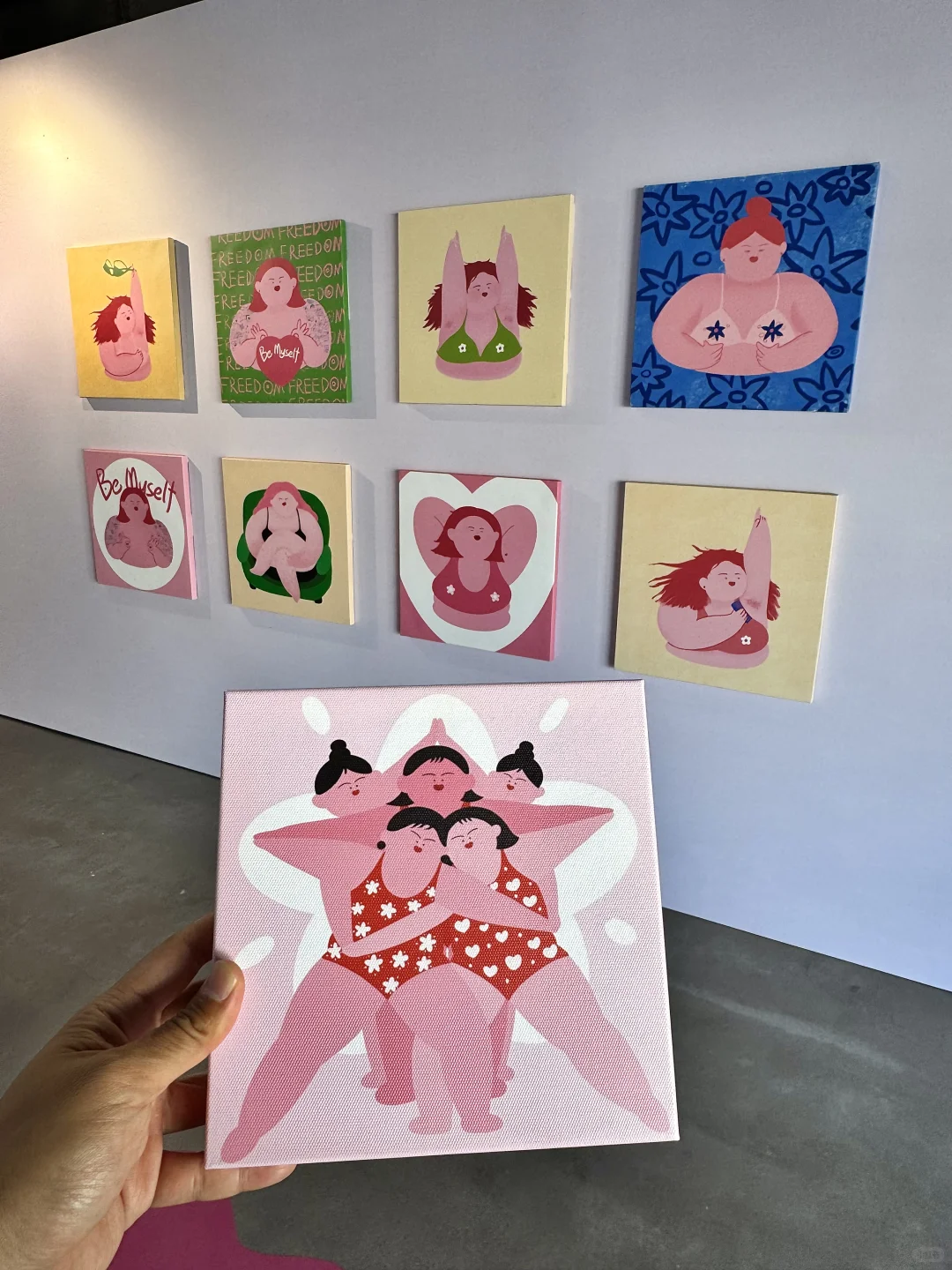 青岛超好玩的郑玩玩free girl艺术展‼️