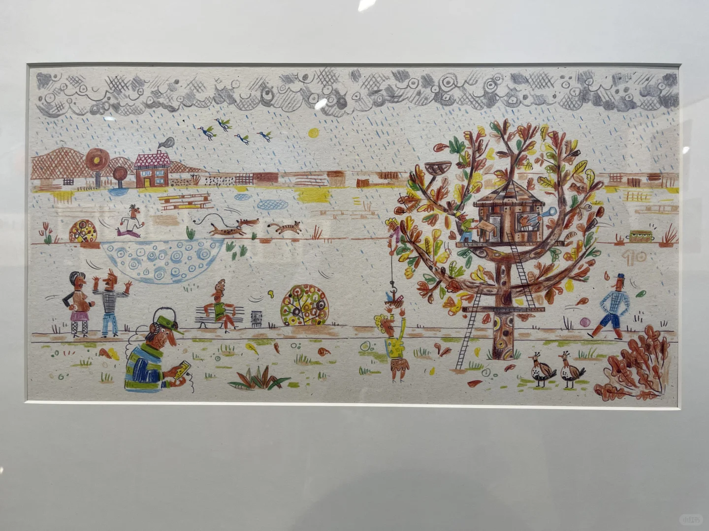 周末和闺蜜来看展