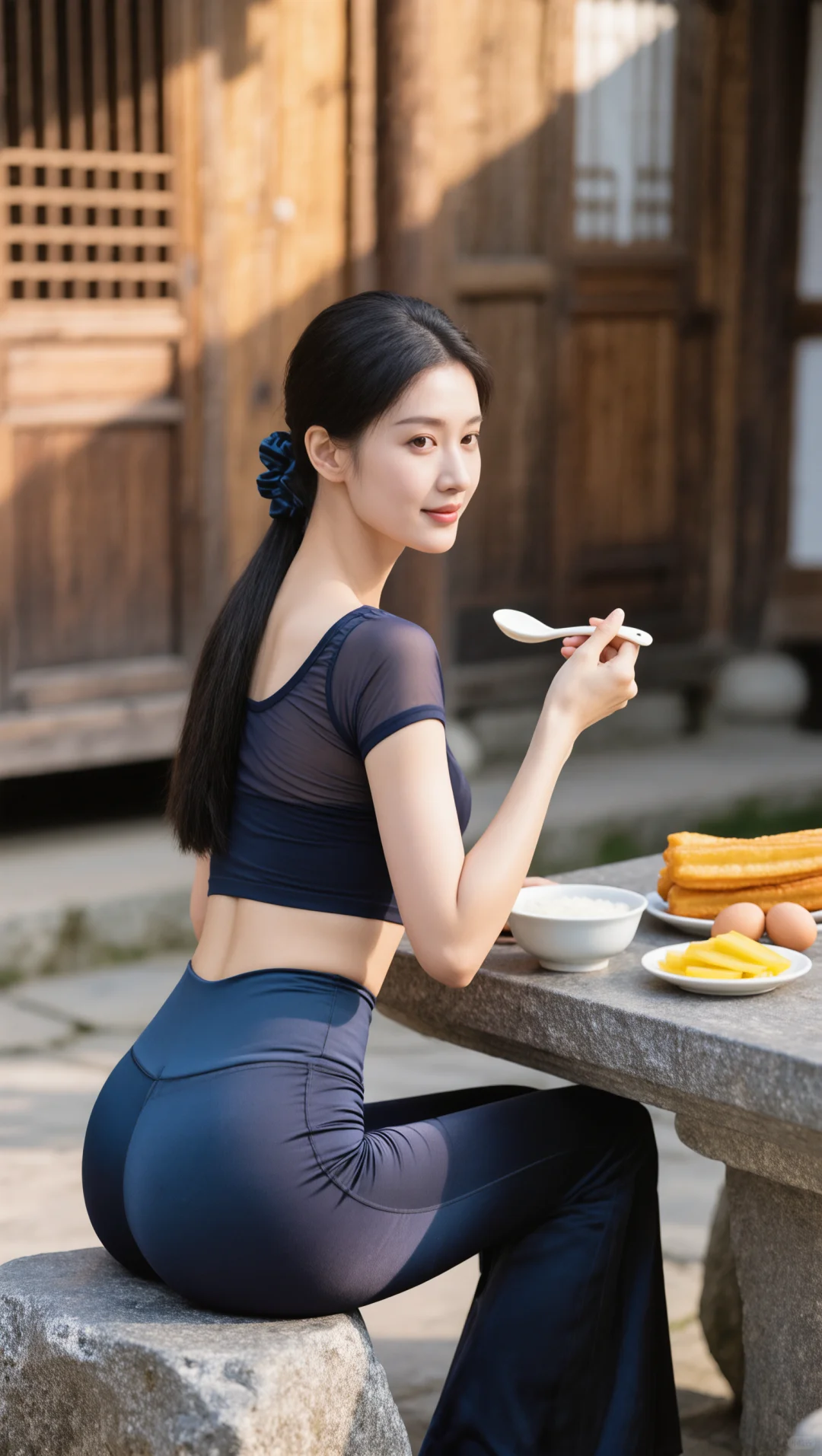 新中式瑜伽服，把松弛感焊在身上