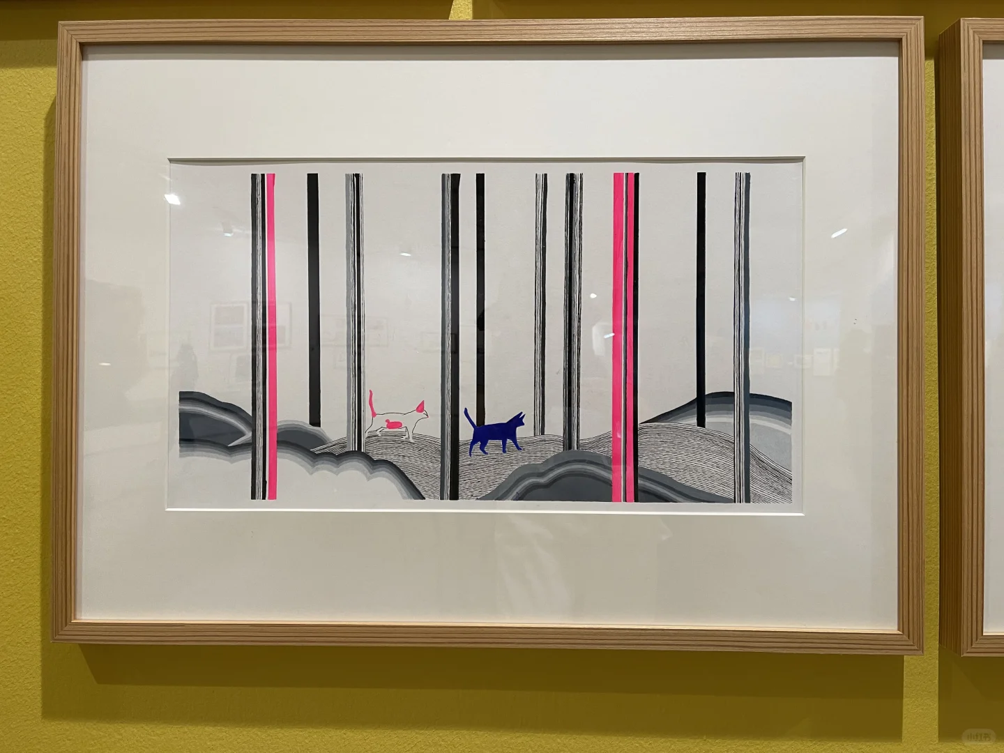 周末和闺蜜来看展