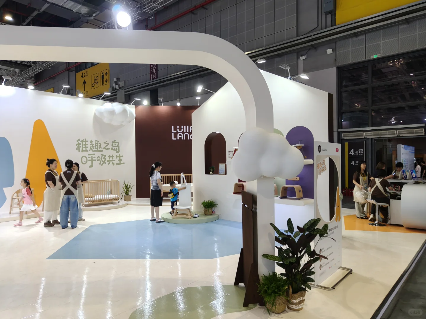 展会探秘 | 被这个展台治愈了