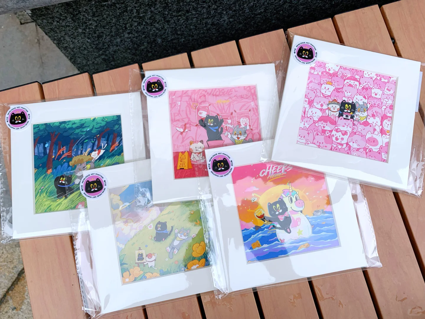 ?这么可爱的展！被三只小猫占领啦??‍