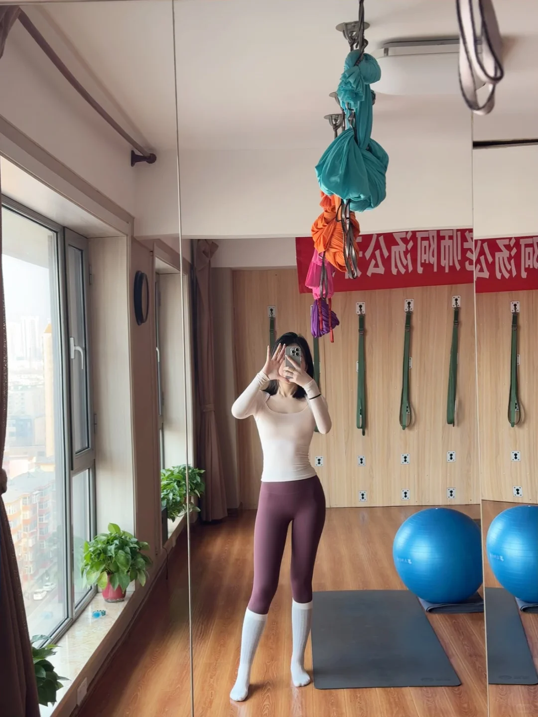 瑜伽服分享｜安可拉红
