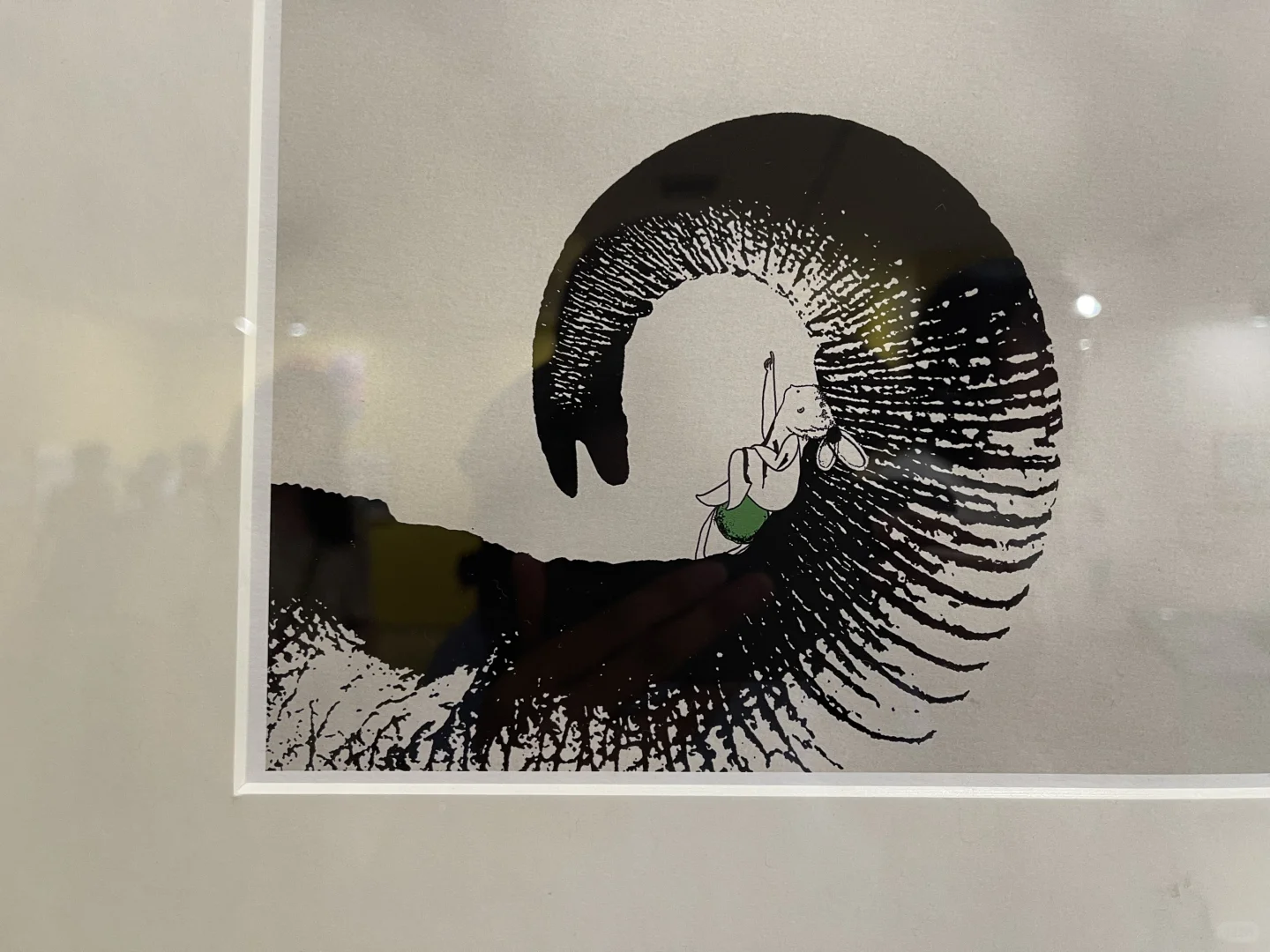 周末和闺蜜来看展
