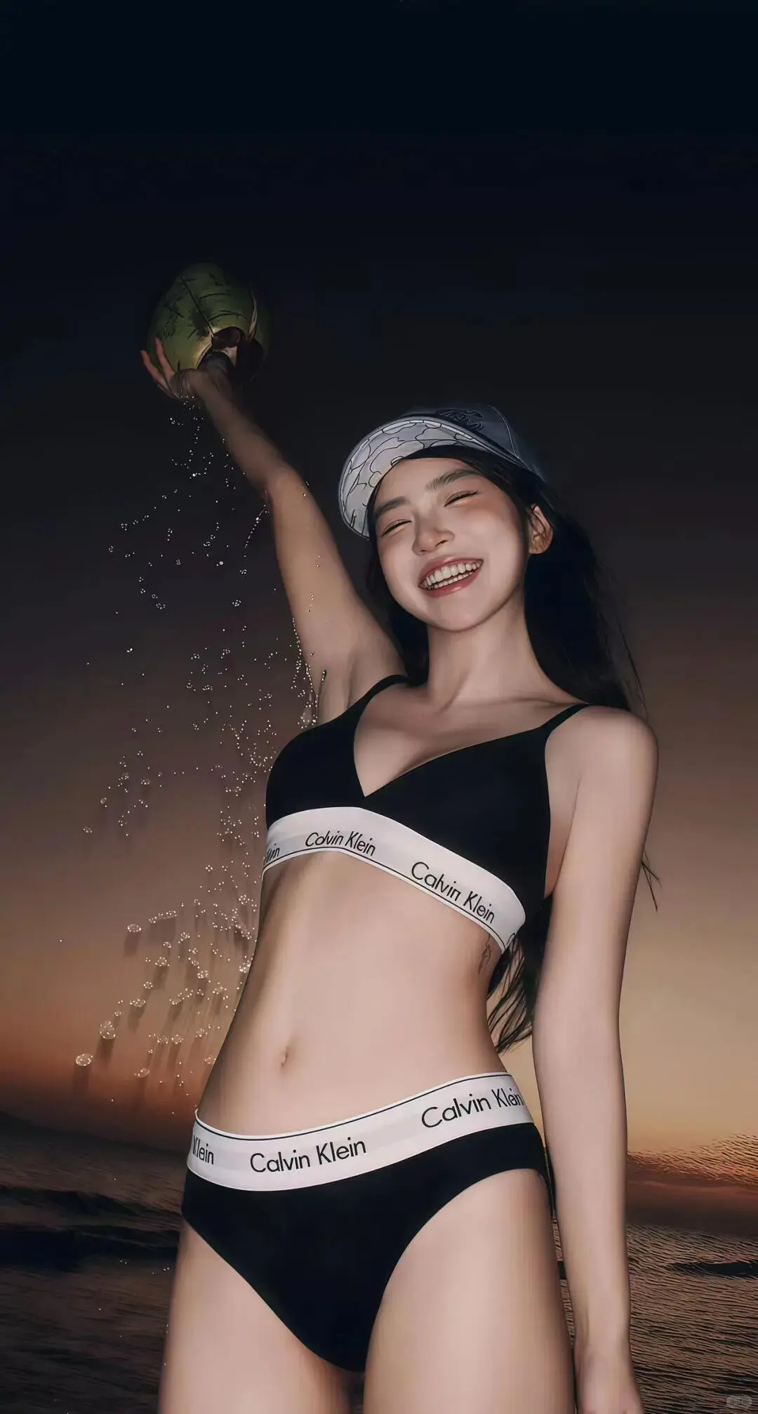 辣妹壁纸｜完美身材