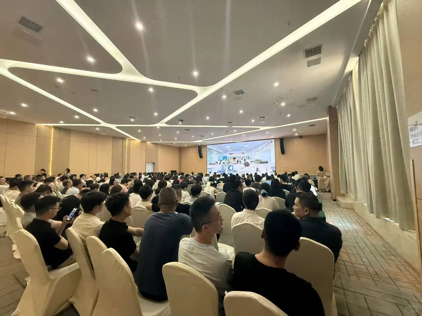 外贸交流会现场分享