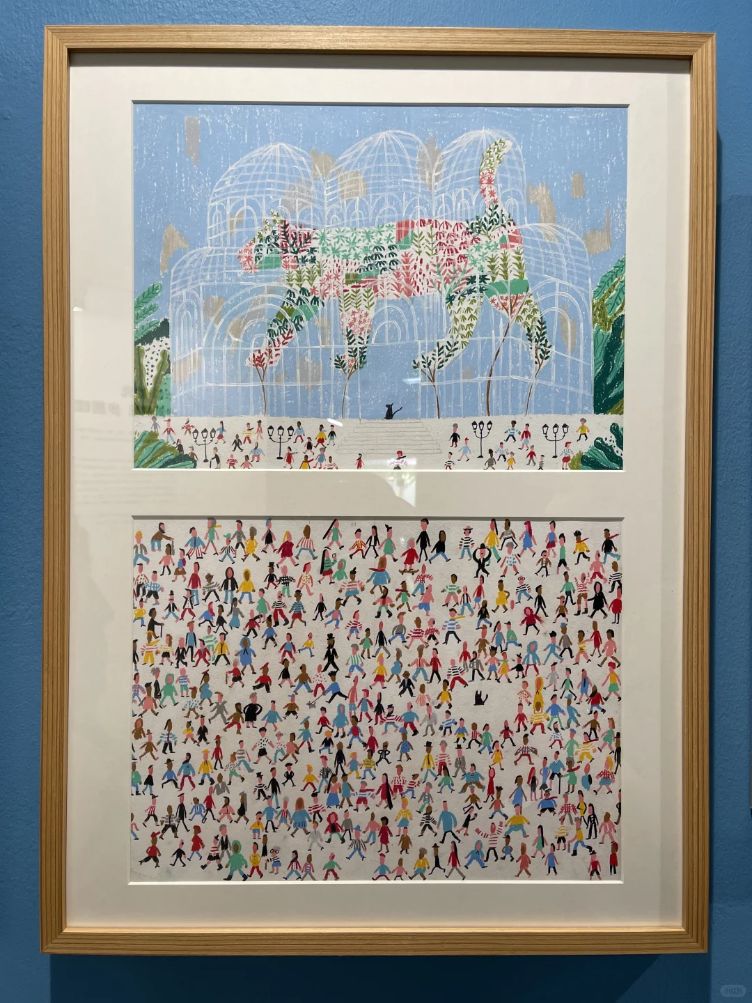 周末和闺蜜来看展