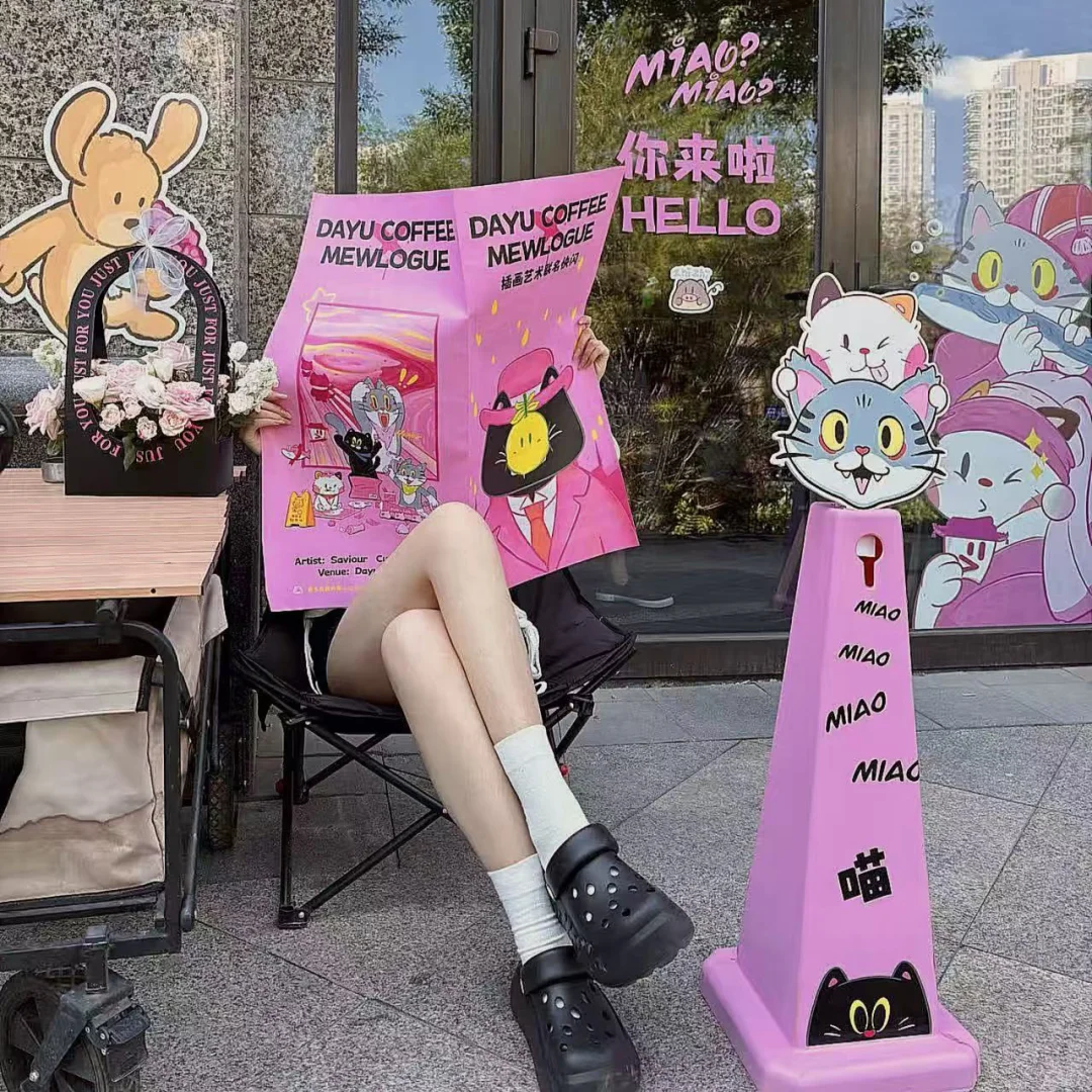 ?这么可爱的展！被三只小猫占领啦??‍