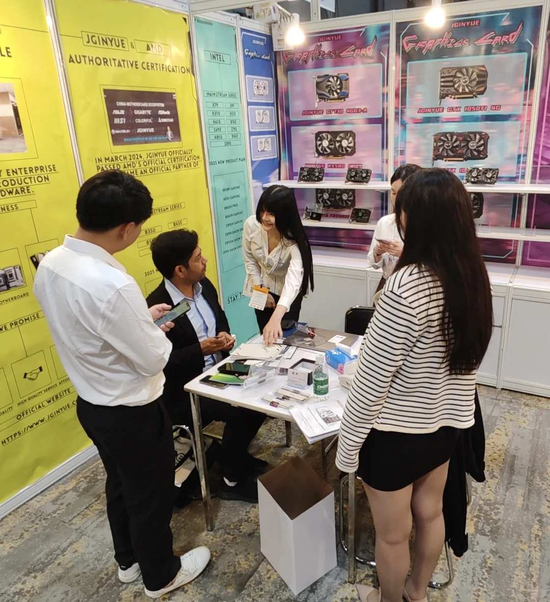 展会翻译完美结束～