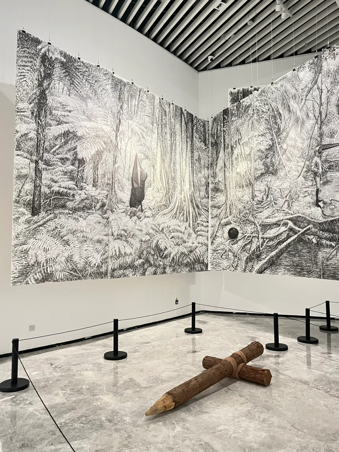 广州看展｜首届湾区当代艺术展太震撼了！！
