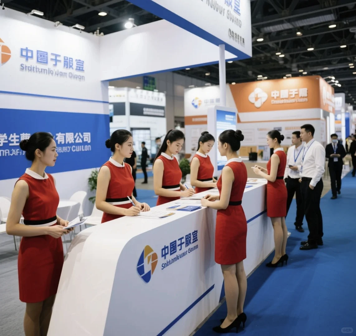 展会前台礼仪服务