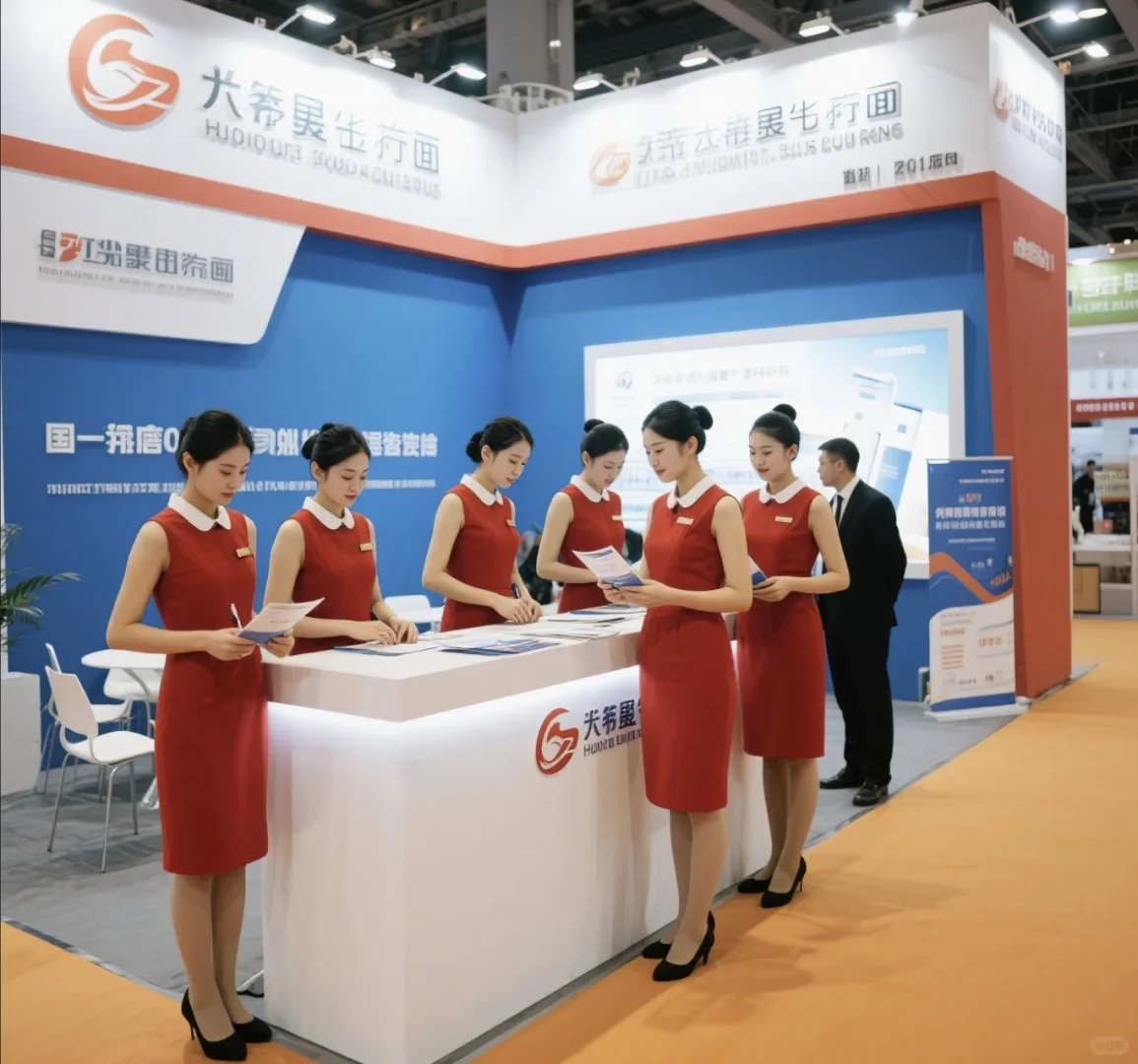 展会前台礼仪服务