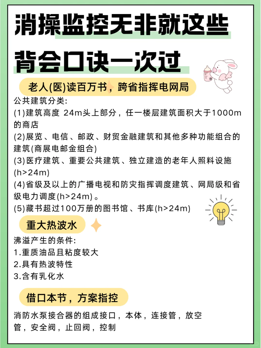 我不允许你还不知道消操有口诀，轻松过