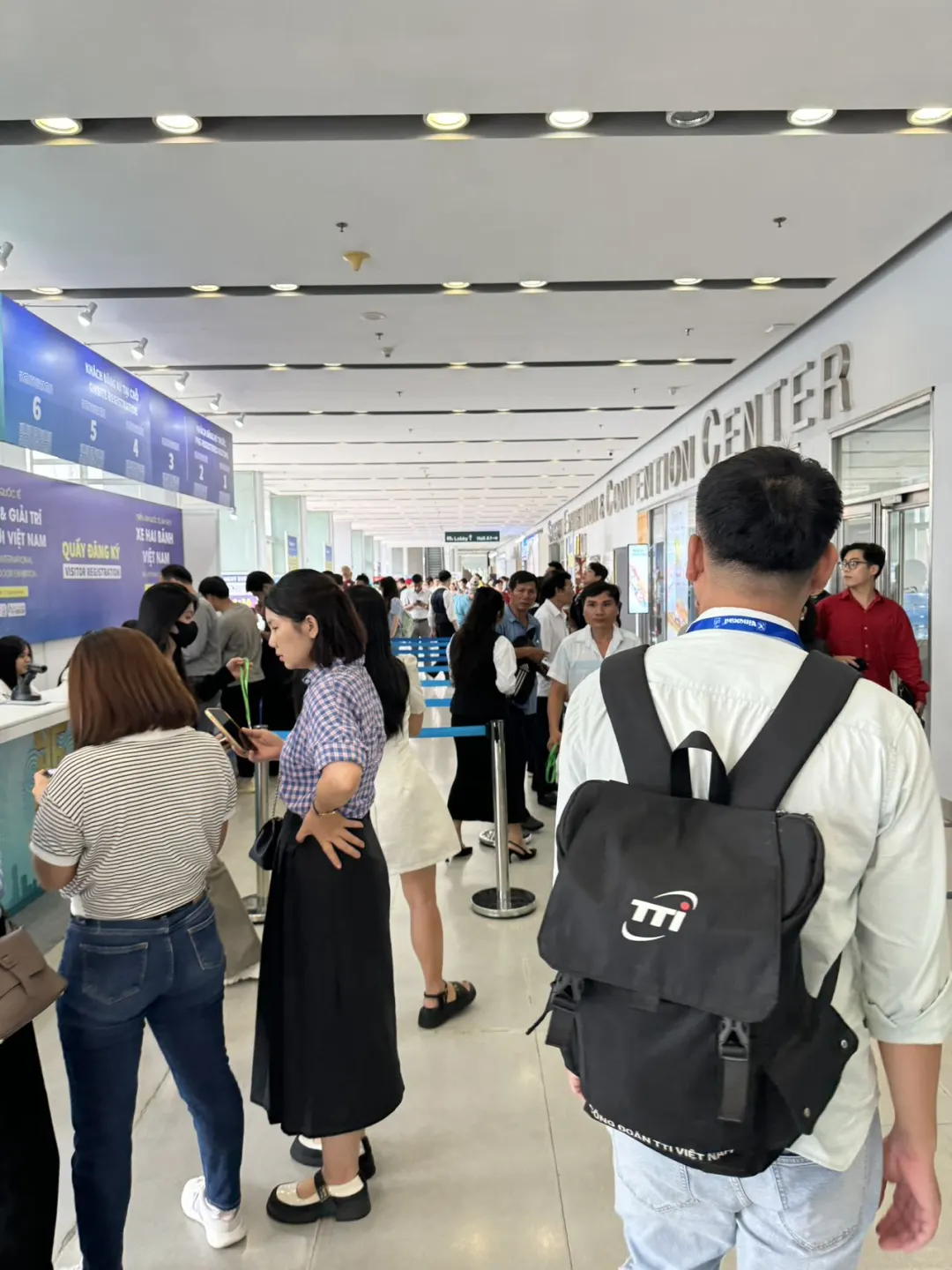 ??越南展会现场今日缩影