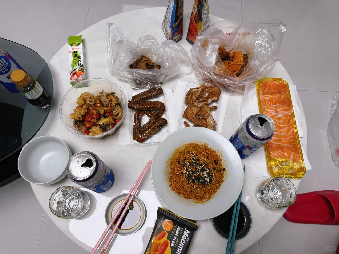 新婚不会做饭？看我俩把日子过成外卖展销会
