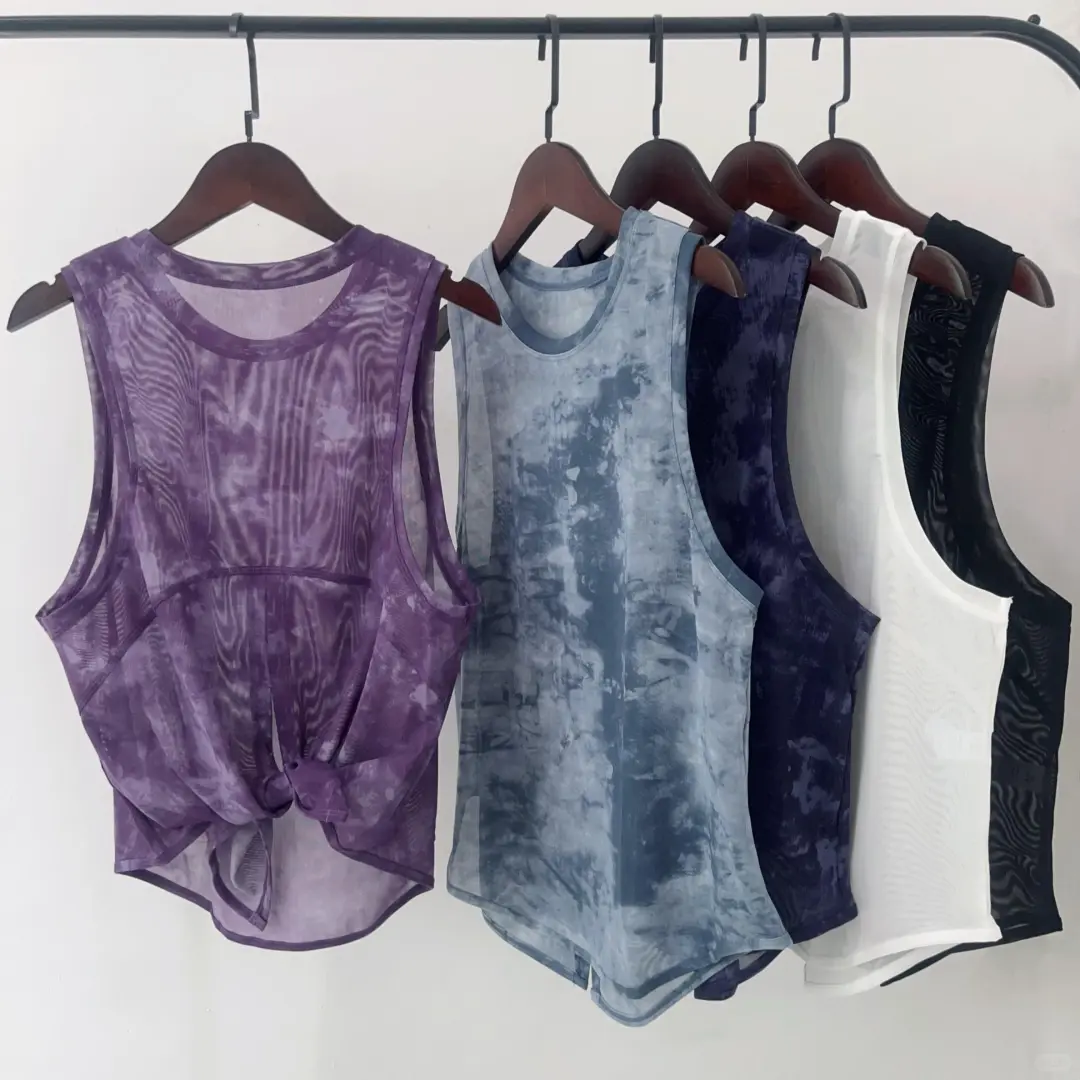 运动女孩的夏日新宠，速干网纱瑜伽服?