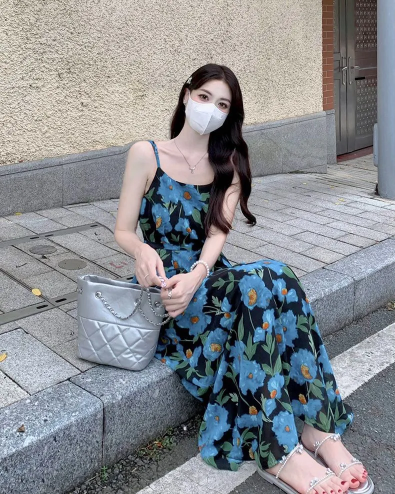 ?一眼就沦陷的碎花长裙!?！