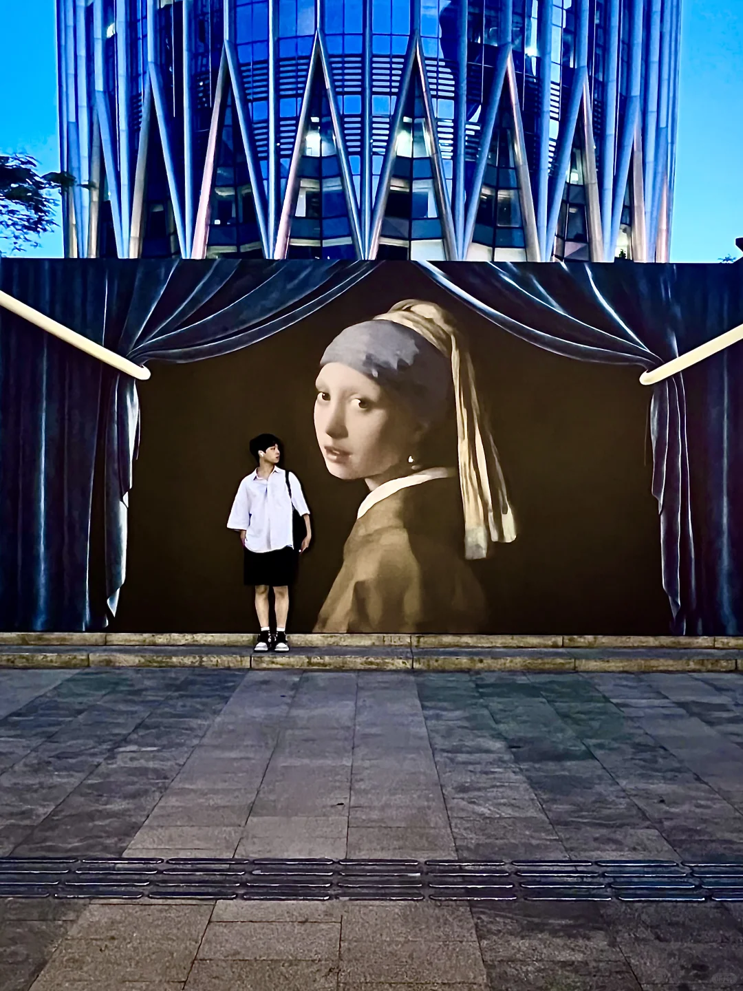 深圳湾万象城换新皮肤啦❗️世界名画震撼来袭