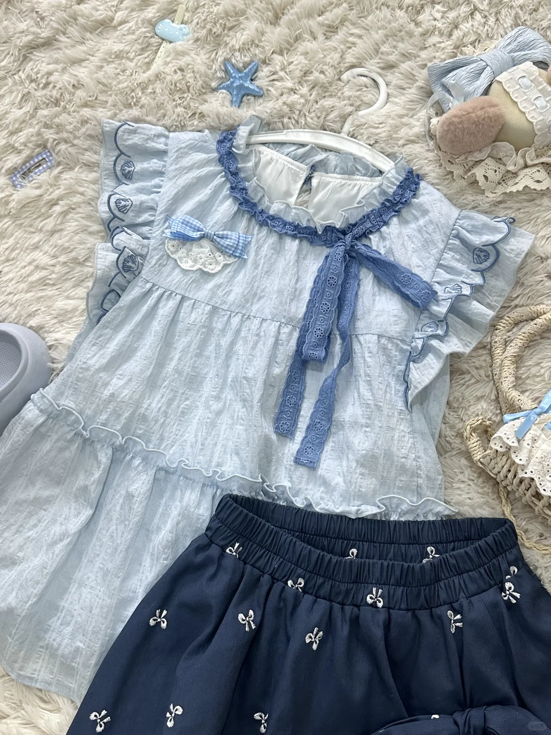 啊啊啊去海边度假的衣服找到啦！！！巨可爱！