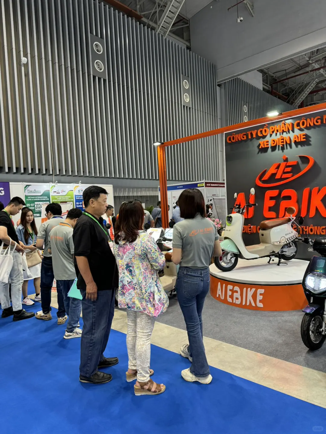 ??越南展会现场今日缩影
