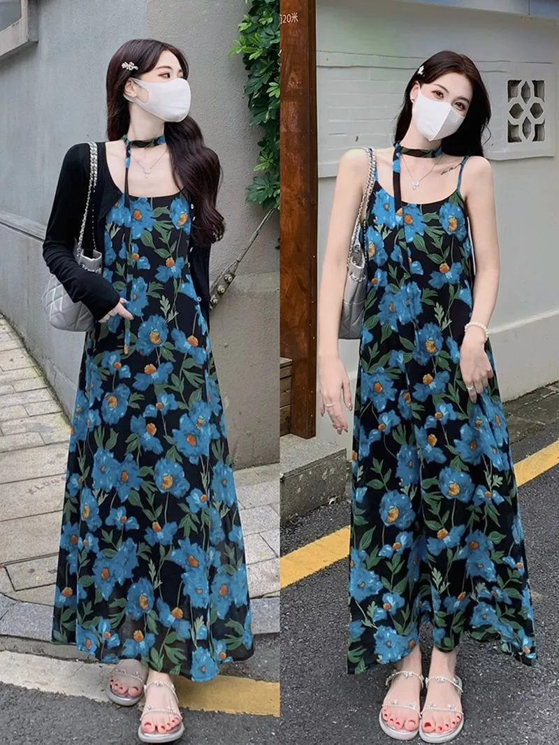 ?一眼就沦陷的碎花长裙!?！