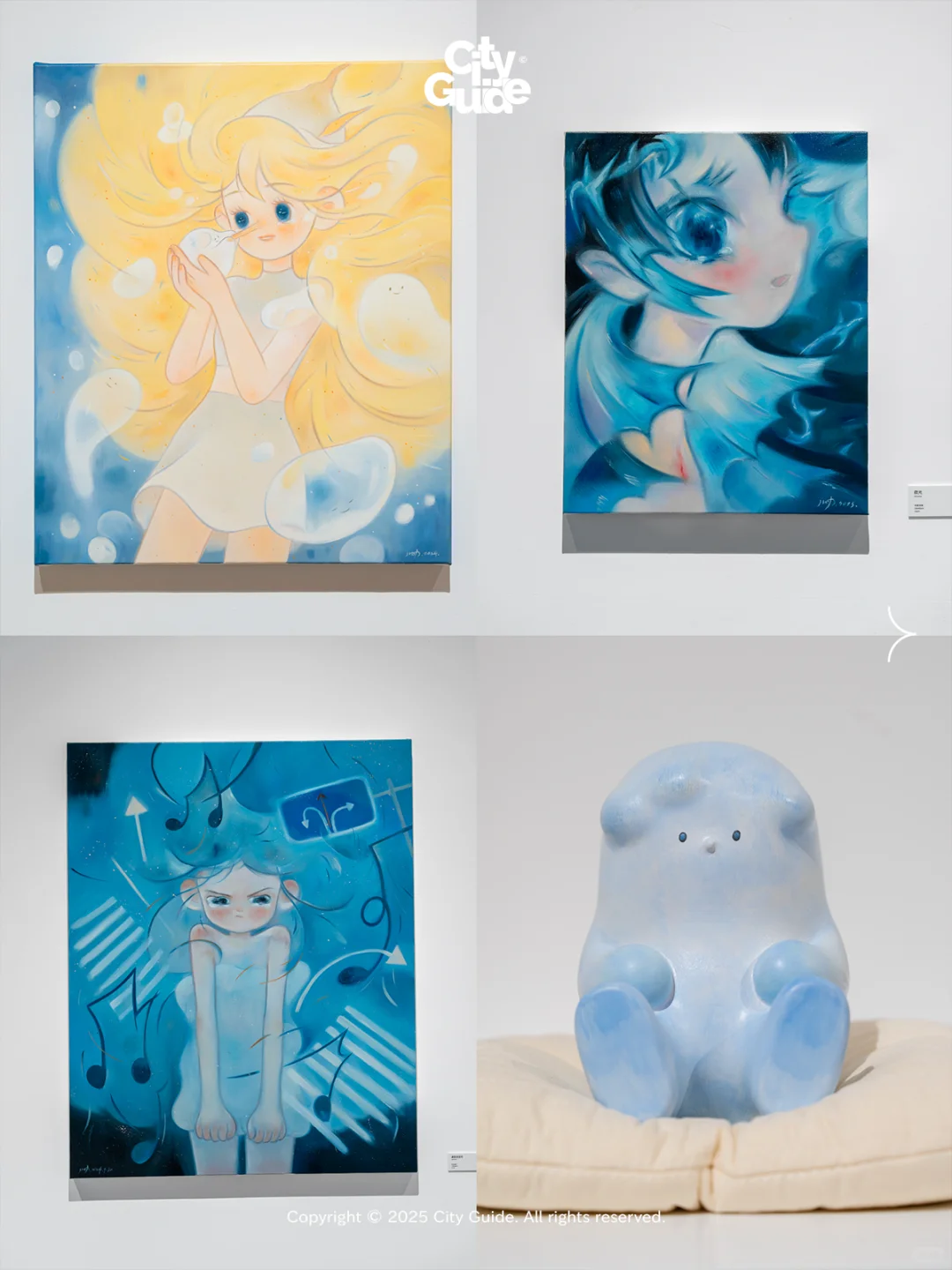 被广州这个插画展的画风可爱到了！好治愈