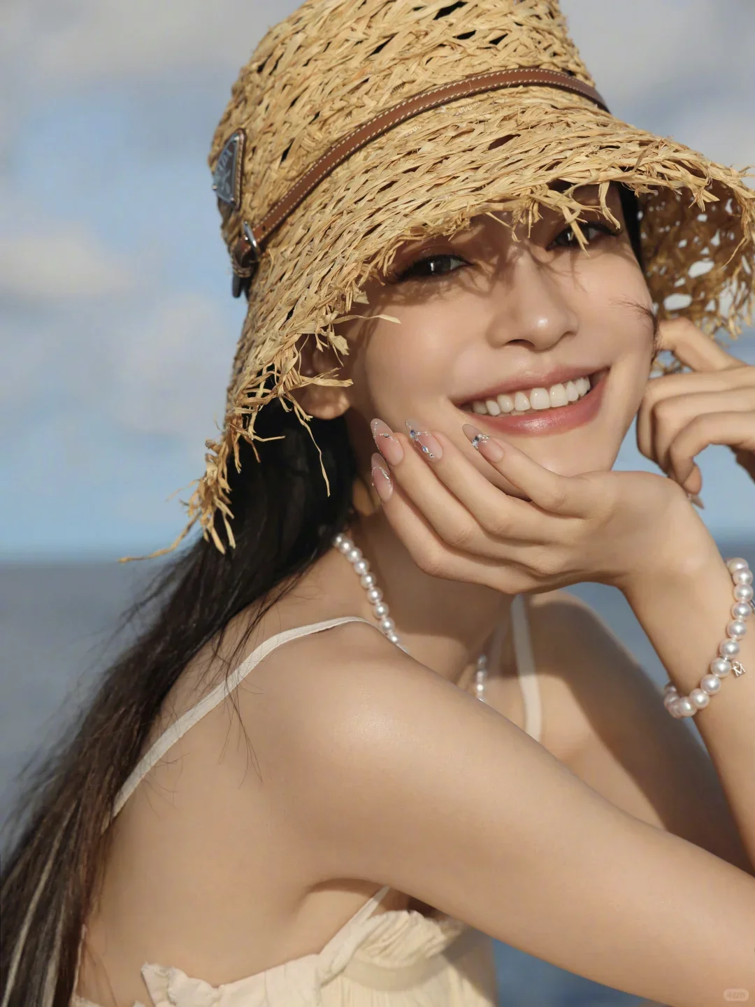 ?大家还记得Angelababy这组海边出圈照吗