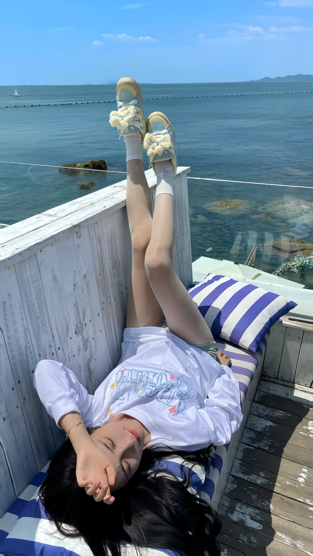 晒晒海边穿搭?️