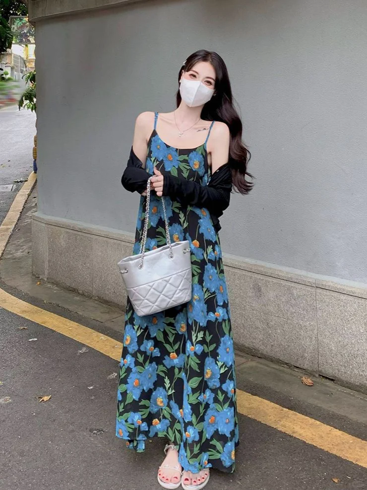 ?一眼就沦陷的碎花长裙!?！