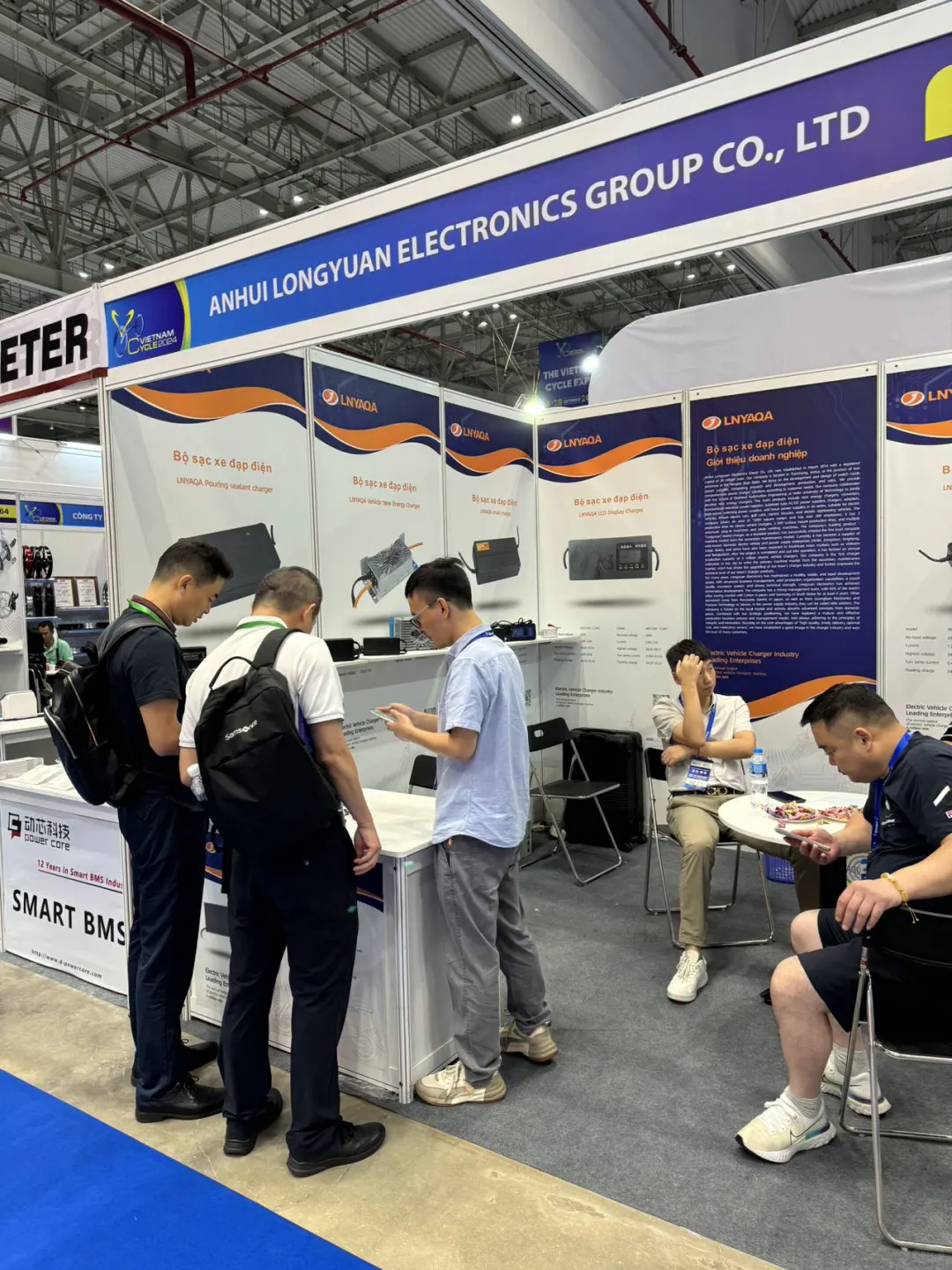 ??越南展会现场今日缩影