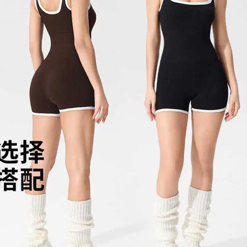高级感连体瑜伽服，运动也能美美哒??