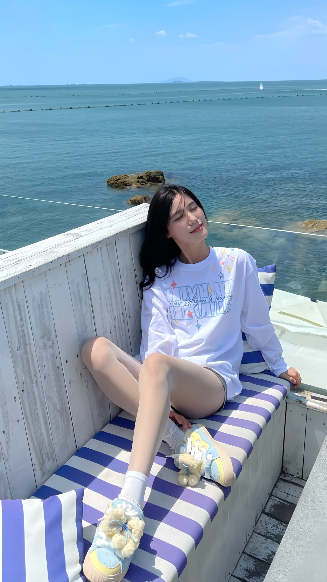 晒晒海边穿搭?️