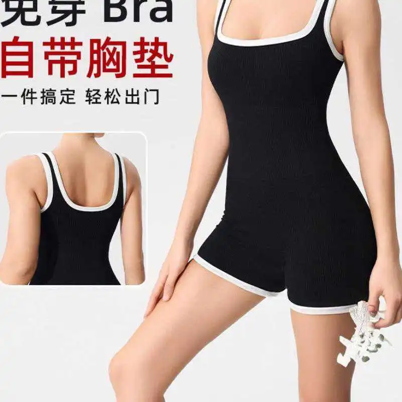 高级感连体瑜伽服，运动也能美美哒??