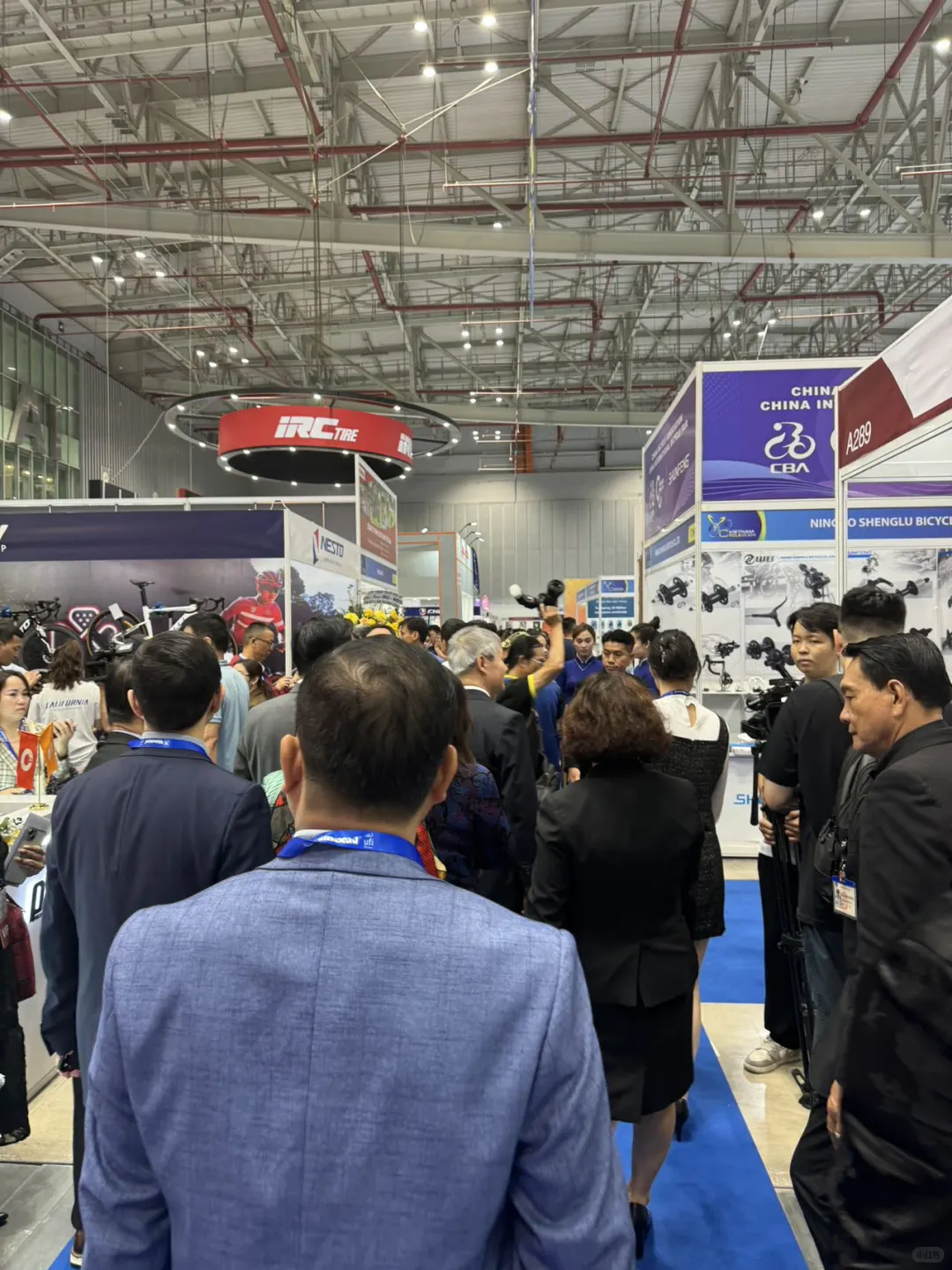 ??越南展会现场今日缩影