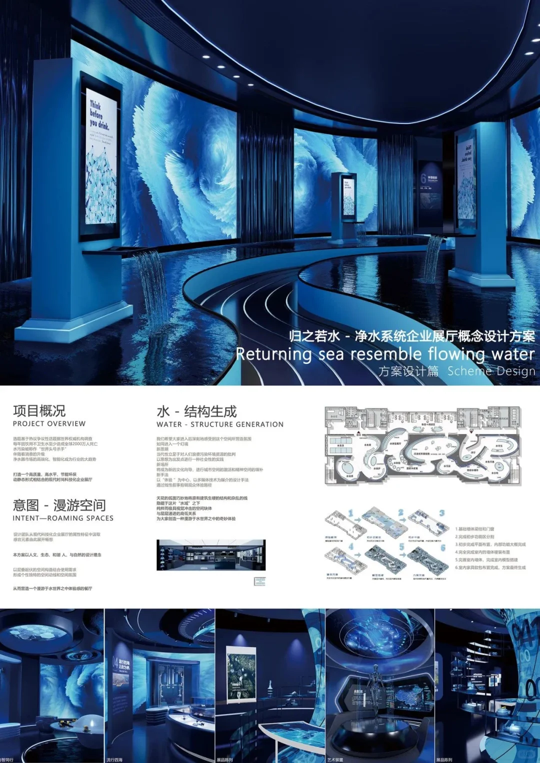 环艺展板｜企业展厅设计