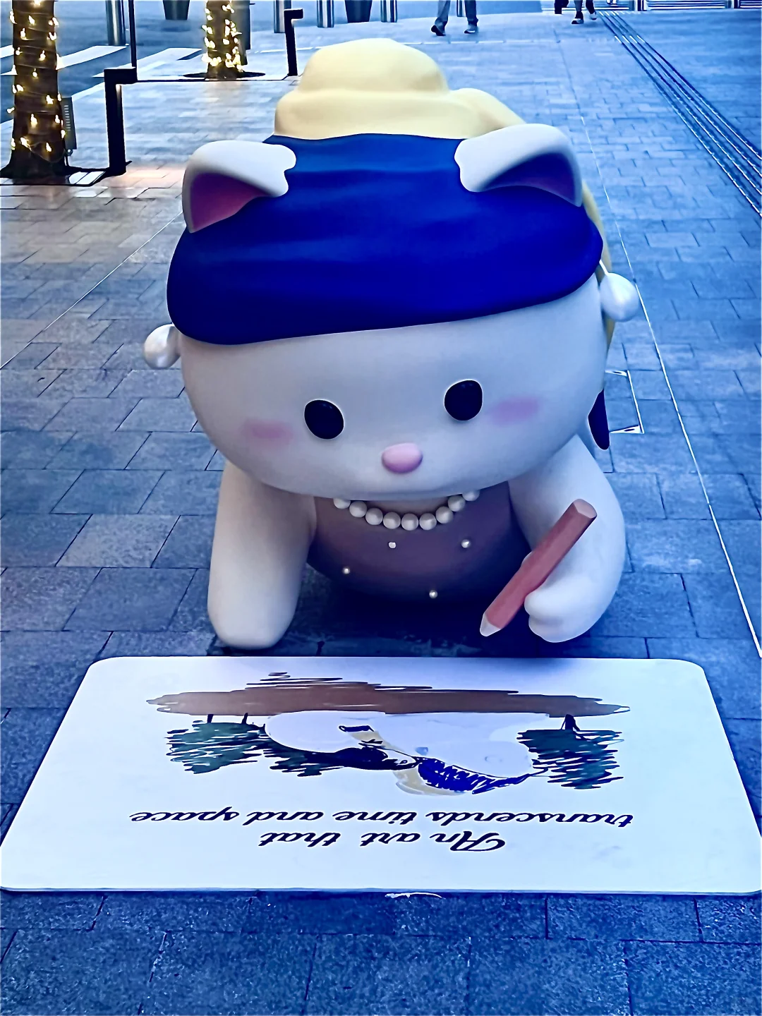 深圳湾万象城换新皮肤啦❗️世界名画震撼来袭