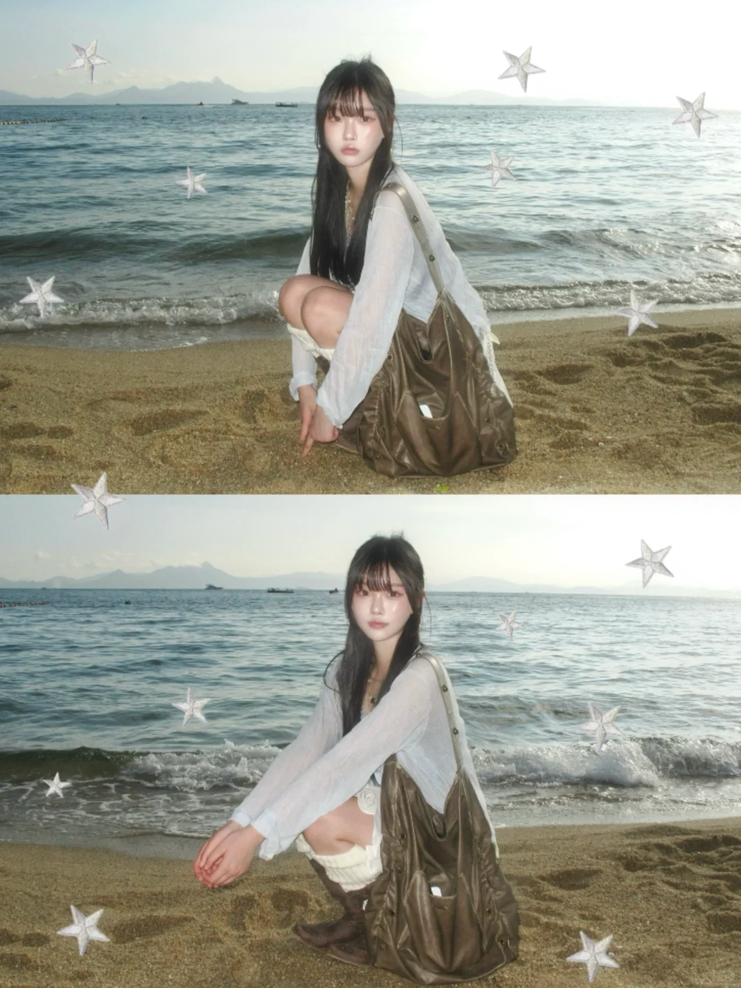 ? 海辺日記 ₊⋆˚?
