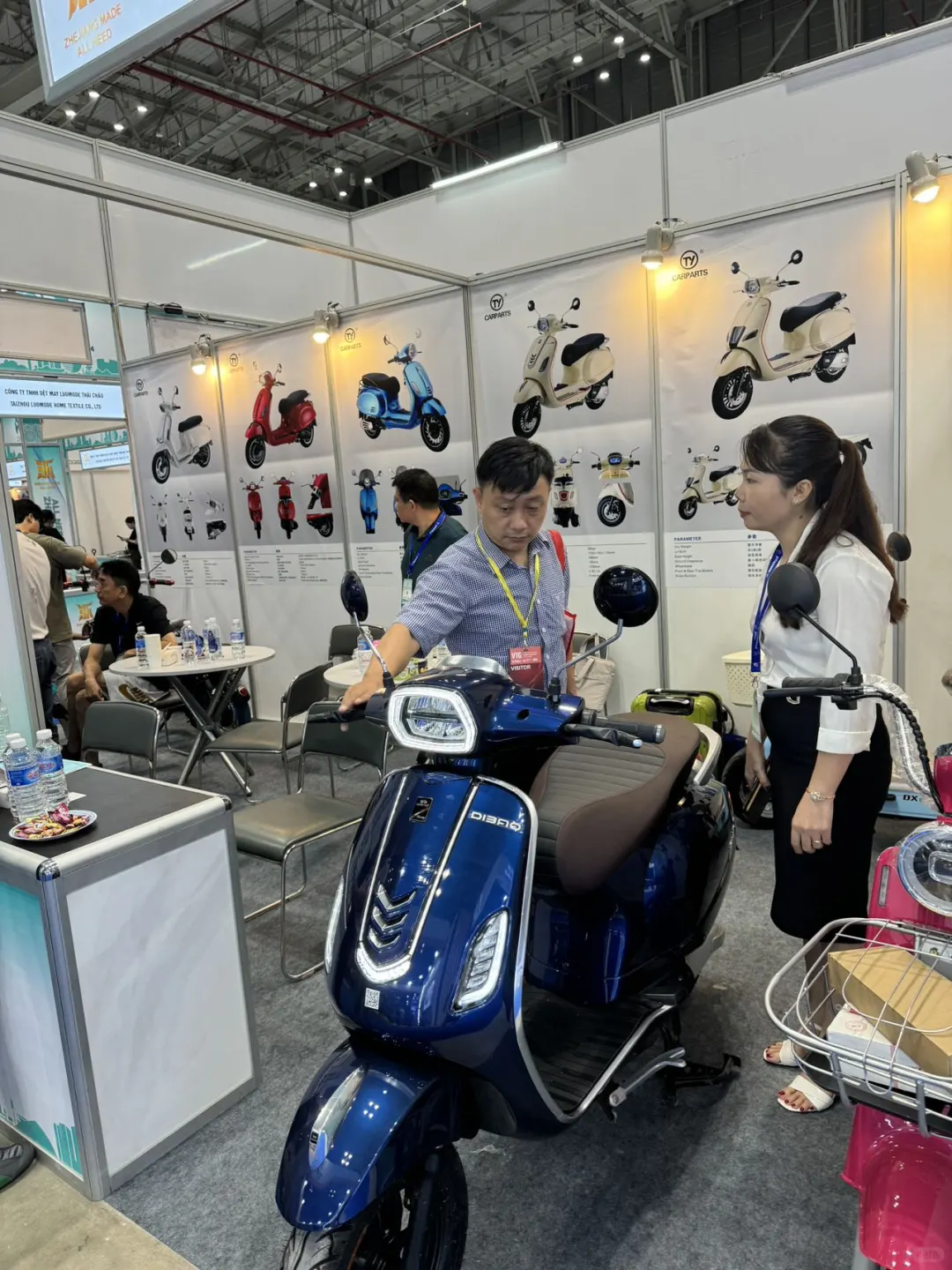 ??越南展会现场今日缩影