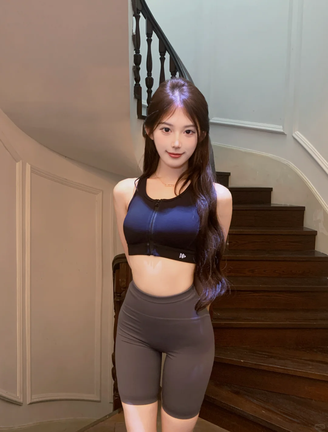 瑜伽服拍一下
