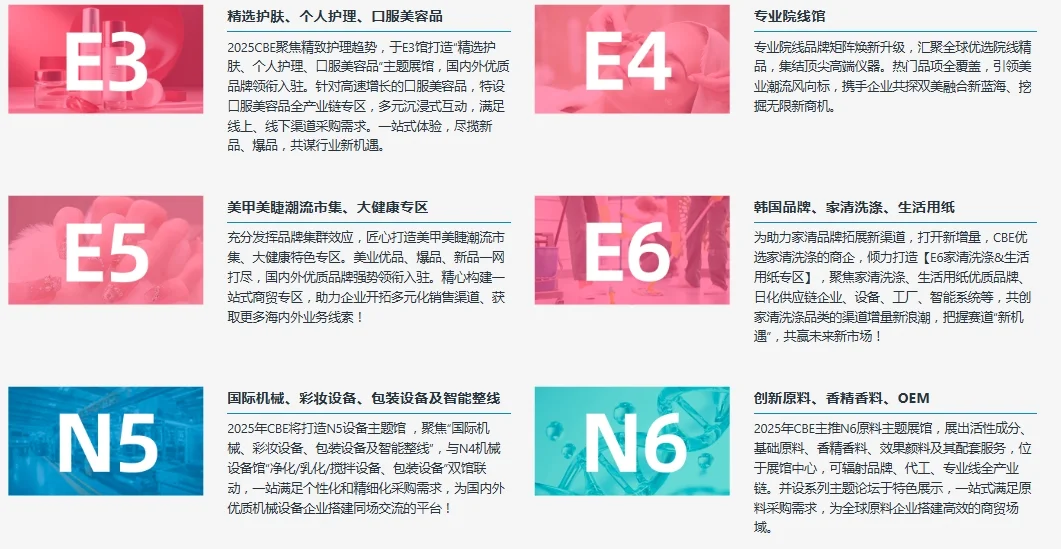 每天认识一个展会|中国美容博览会（CBE）