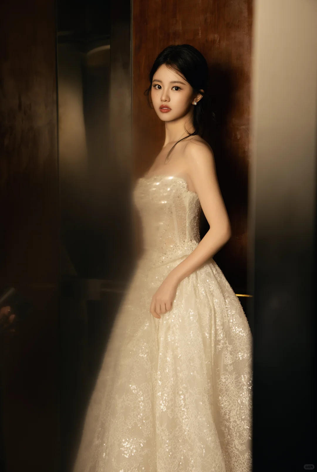 婚纱展偶遇小仙女，原来是乐华娱乐李佳佳！