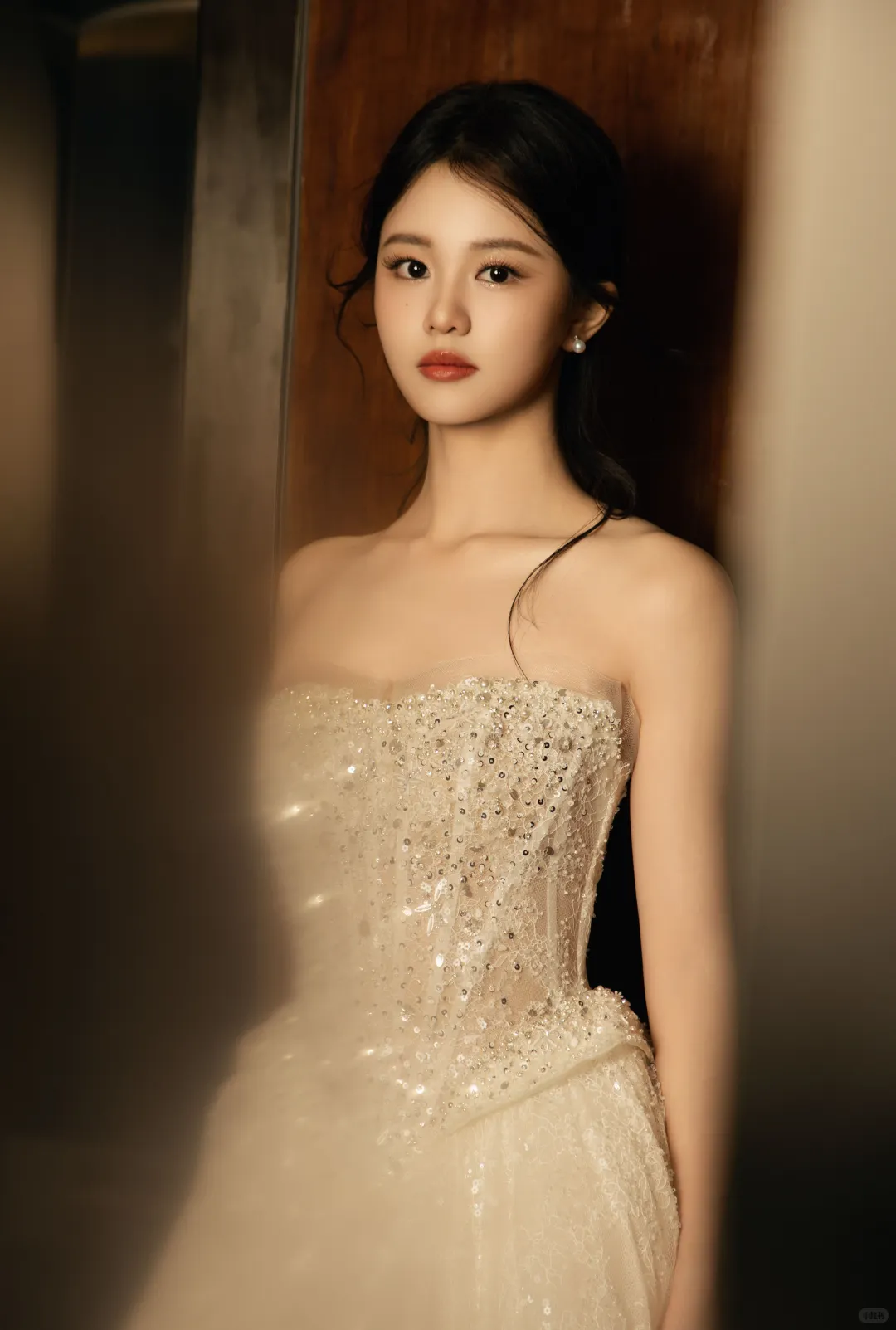 婚纱展偶遇小仙女，原来是乐华娱乐李佳佳！
