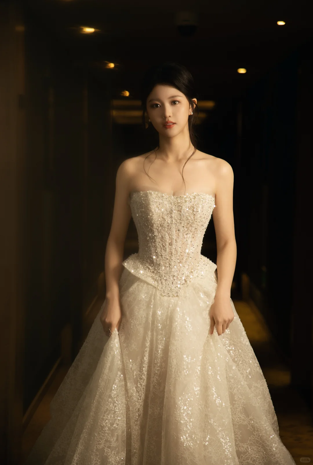 婚纱展偶遇小仙女，原来是乐华娱乐李佳佳！